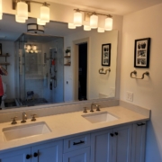 Bathroom Remodel in Dover, Massachusetts.