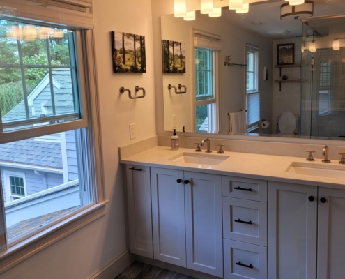 Bathroom Remodel in Dover, Massachusetts.