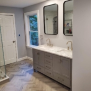 Bath Remodel Project in Hollis, New Hampshire